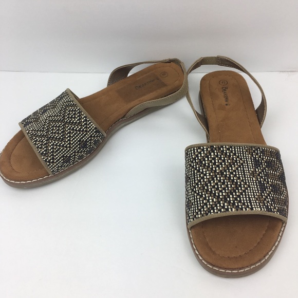 BearPaw Shoes - New Bearpaw Meeka Woven Slingback Sandals